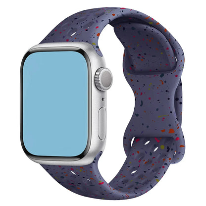 Transparent Silicone Strap for Apple Watch Ultra 2 & Series 10–SE (38–49mm)
