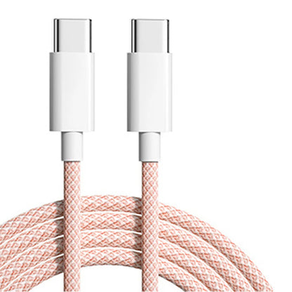 60W 6A USB-C to USB-C Fast Charging Cable – Data & Power for iPhone 15/16 & Android