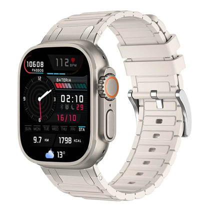 Silicone Strap for Apple Watch Ultra 3/2 49mm Series 11–1 SE Sport Band