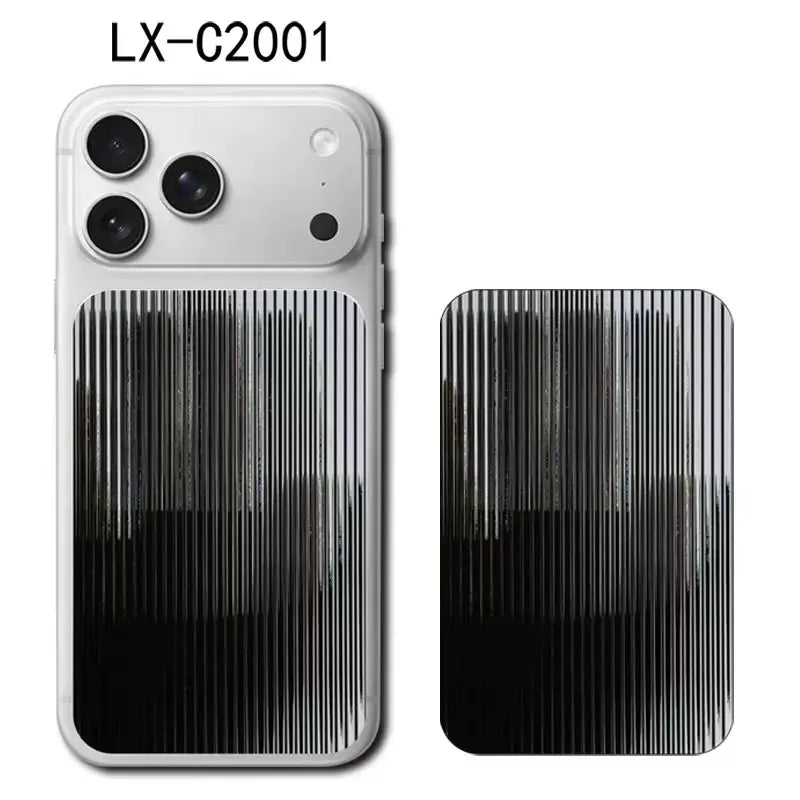 3D Colorful Half-Back Protective Decal Skin for iPhone 17 Pro / 17 Pro Max