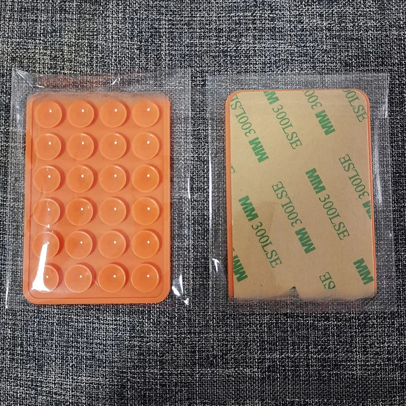 Silicone Suction Pad for Mobile Phone Fixture Adhesive Rubber Backed Sucker