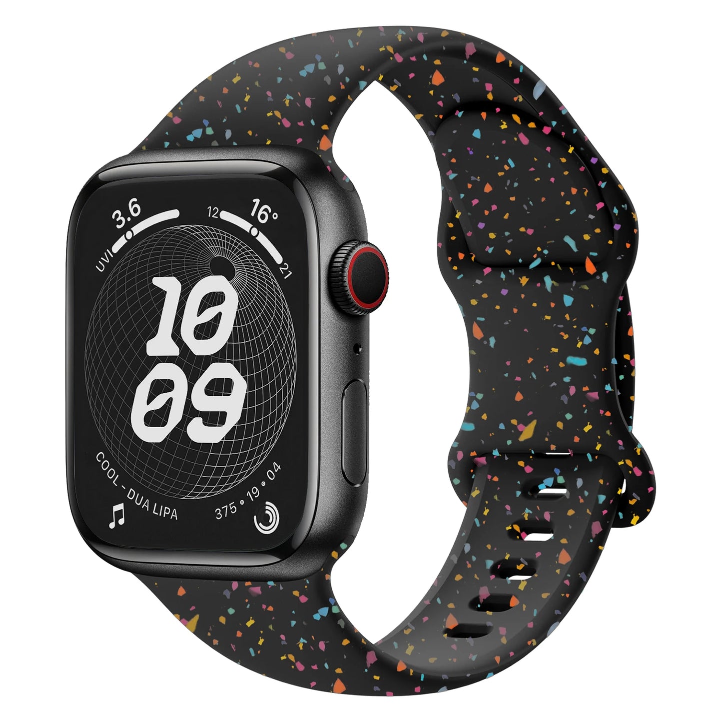 Sport Silicone Loop Band for Apple Watch 38–49mm Series 9–3 & Ultra 2