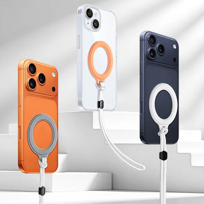 2025 Universal Magnetic Ring Lanyard Detachable Phone Charm Strap for iPhone