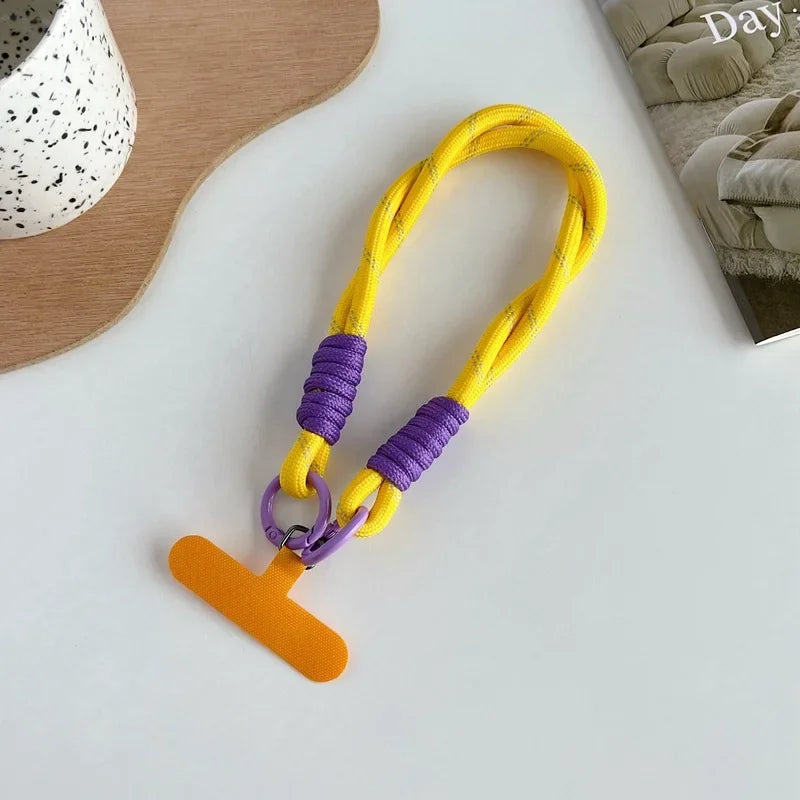 Twist Rope Phone Lanyard | Fashion Wrist Strap Anti-Loss Hanging Pendant