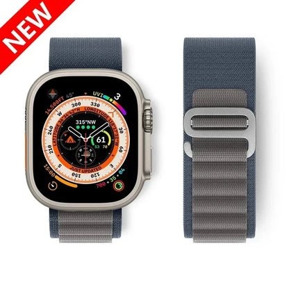 Alpine Loop Strap for Apple Watch Ultra 2 & Series 10–1, 38–49mm