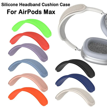Colorful Silicone Headband Cushion Cover for AirPods Max – Washable