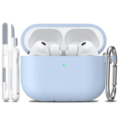 Soft Silicone AirPods Pro 3 Case – Keychain & Cleaning Kit Included