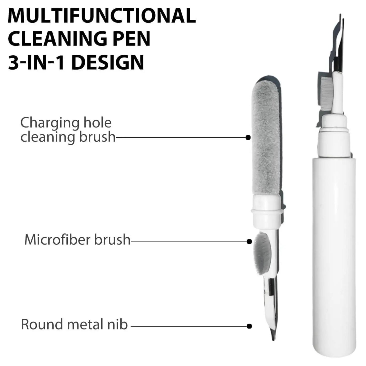 AirPods Pro 3 Case – Cute Music Design with Keychain & Cleaning Kit Included