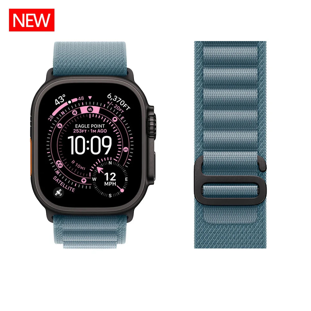 Alpine Loop Nylon Strap for Apple Watch Ultra 3 & Series 11–7