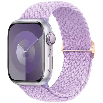 Braided Solo Loop for Apple Watch Ultra 2 & Series 10–3 SE Elastic Band