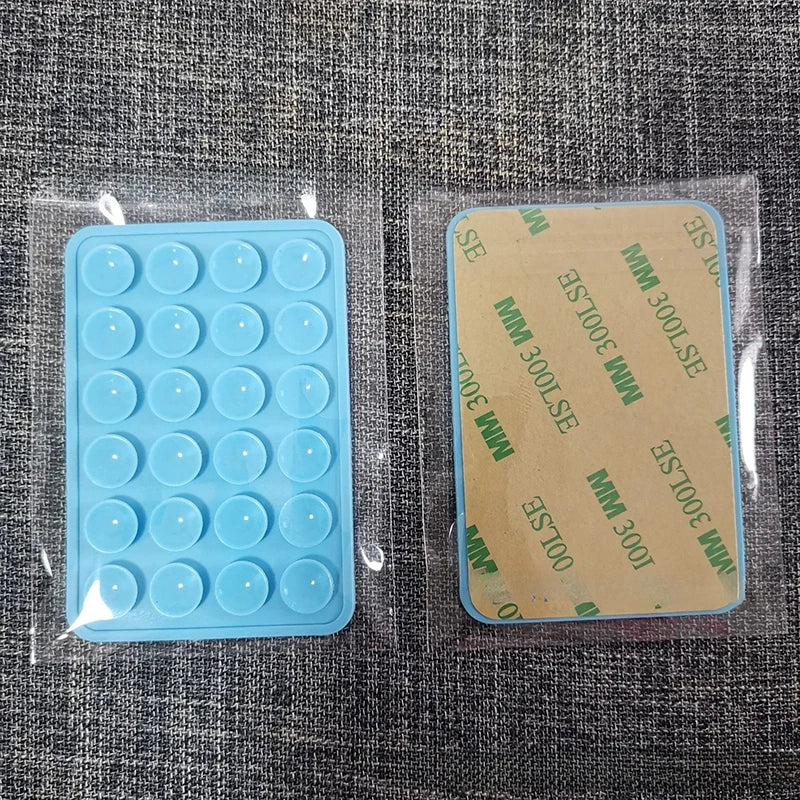 Silicone Suction Pad for Mobile Phone Fixture Adhesive Rubber Backed Sucker