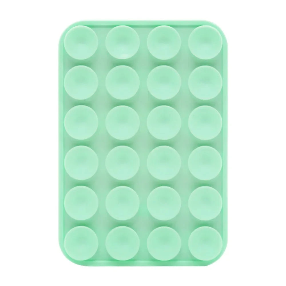 Silicone Suction Cup MagSafe Phone Holder for iPhone 12 13 14 15 16 17 Wall Mount