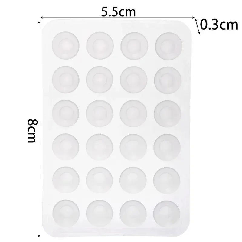 Portable Silicone Suction Cup Phone Holder Stand, Hands-Free Anti-Slip Adhesive Mount