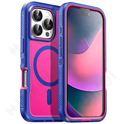 Heavy Duty Kickstand Case for iPhone 13 12 11 Pro Max Plus – Shockproof