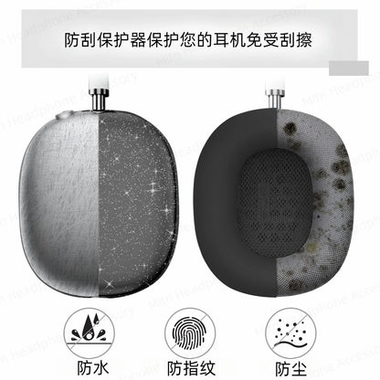 3D Transparent Glitter Case for AirPods Max – Shock & Dust Protection