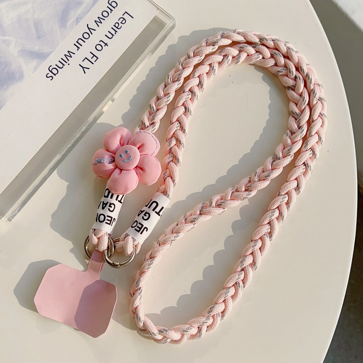 Outdoor Mountaineering Woven Phone Lanyard Women’s Belt Anti-Loss Neck Strap