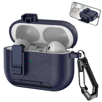 Cortex Phone Holder Case – Protective Cover with Hook for AirPods 1–4 & Pro Series