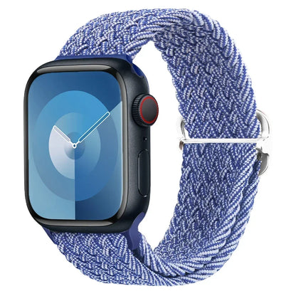 Braided Solo Loop for Apple Watch Ultra & Series 10–3 SE Elastic Band