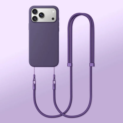 Crossbody Hanging Phone Case for iPhone 17 Pro Max with Adjustable Neck Rope