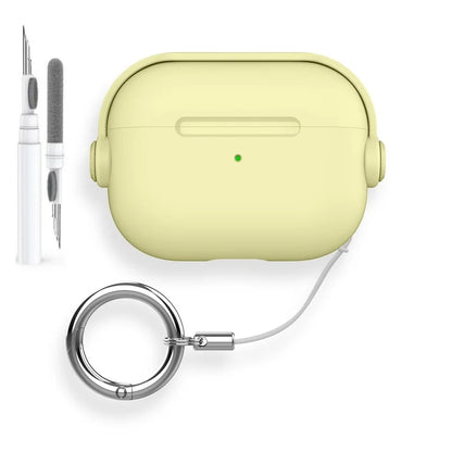 AirPods Pro 3 Case – Cute Music Design with Keychain & Cleaning Kit Included