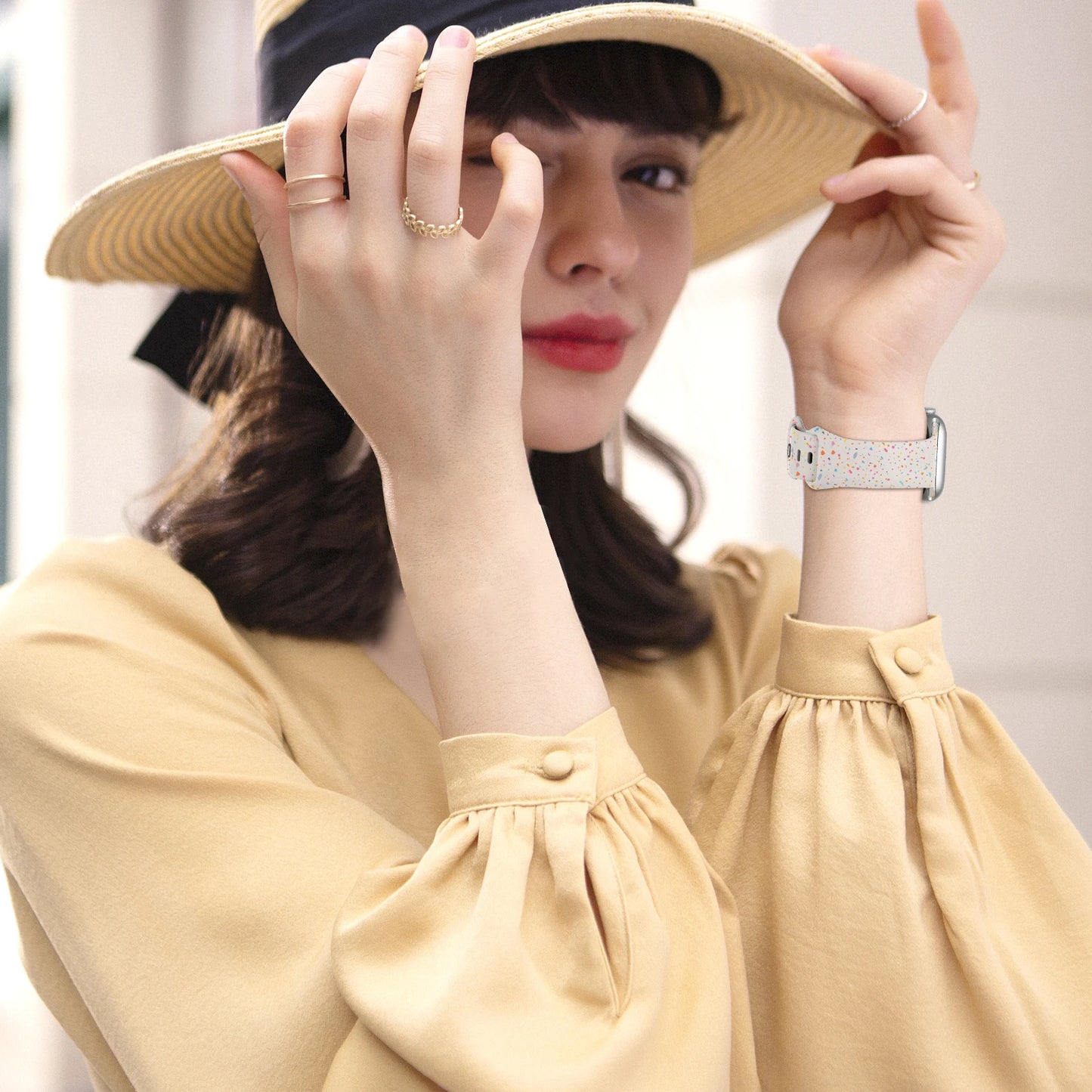 Sport Silicone Loop Band for Apple Watch 38–49mm Series 9–3 & Ultra 2