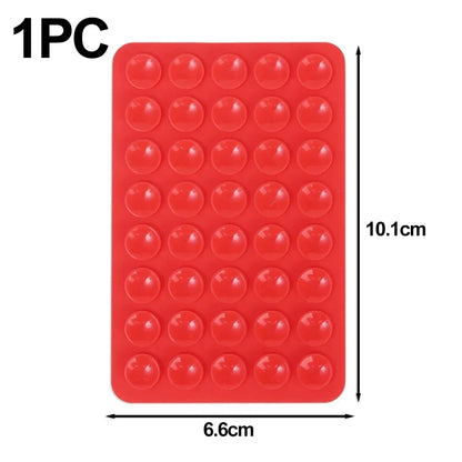 Double-Sided Silicone Suction Cup Phone Stand Strong Anti-Slip Detachable