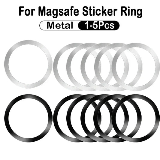 2024 Stainless Steel Magnetic Metal Plate for Magsafe Wireless Charger & Car Mount
