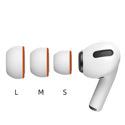 Memory Foam Ear Tips for AirPods Pro | Soft Silicone Replacement Earpads