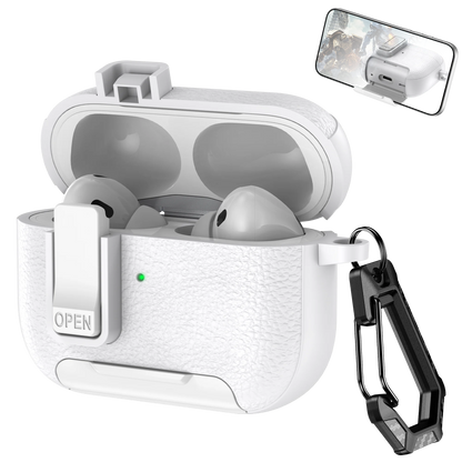 Cortex Phone Holder Case – Protective Cover with Hook for AirPods 1–4 & Pro Series