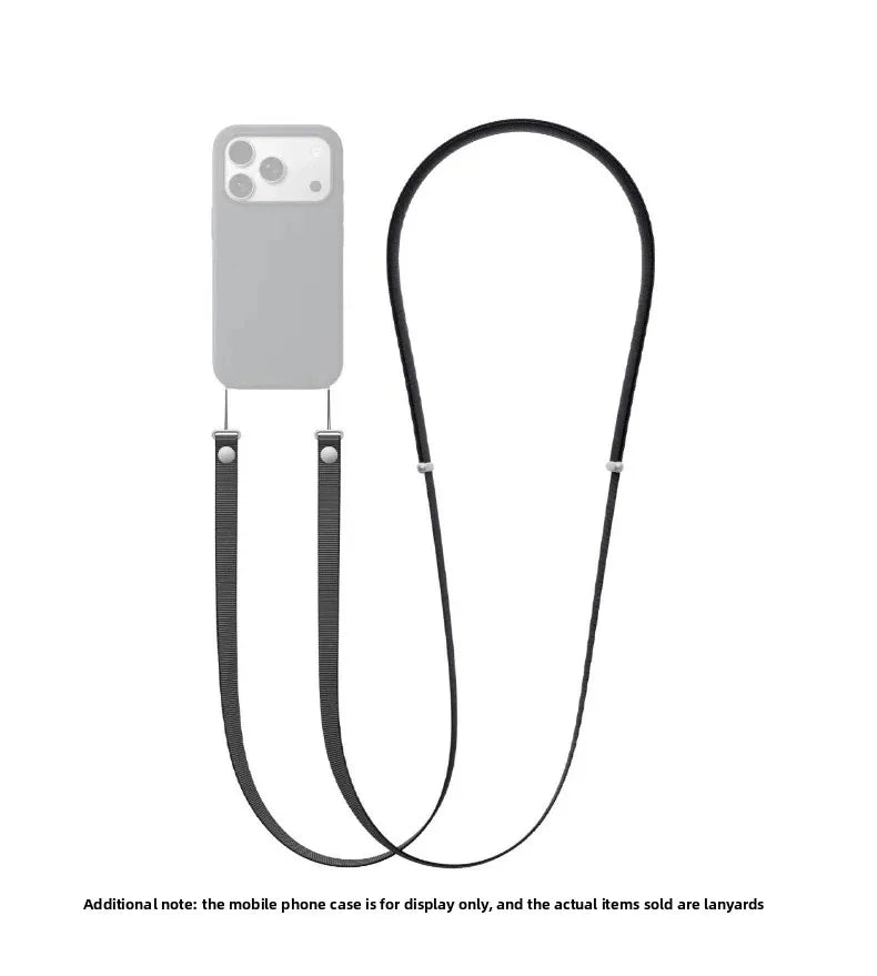 High-End Magnetic Woven Strap for iPhone 17 Series | Crossbody Anti-Loss Lanyard