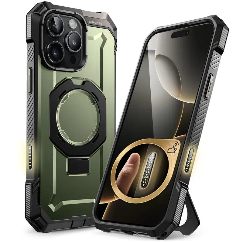 SUPCASE UB Grip Rugged Magnetic Stand Case w/ Camera Button for iPhone 16 Pro Max