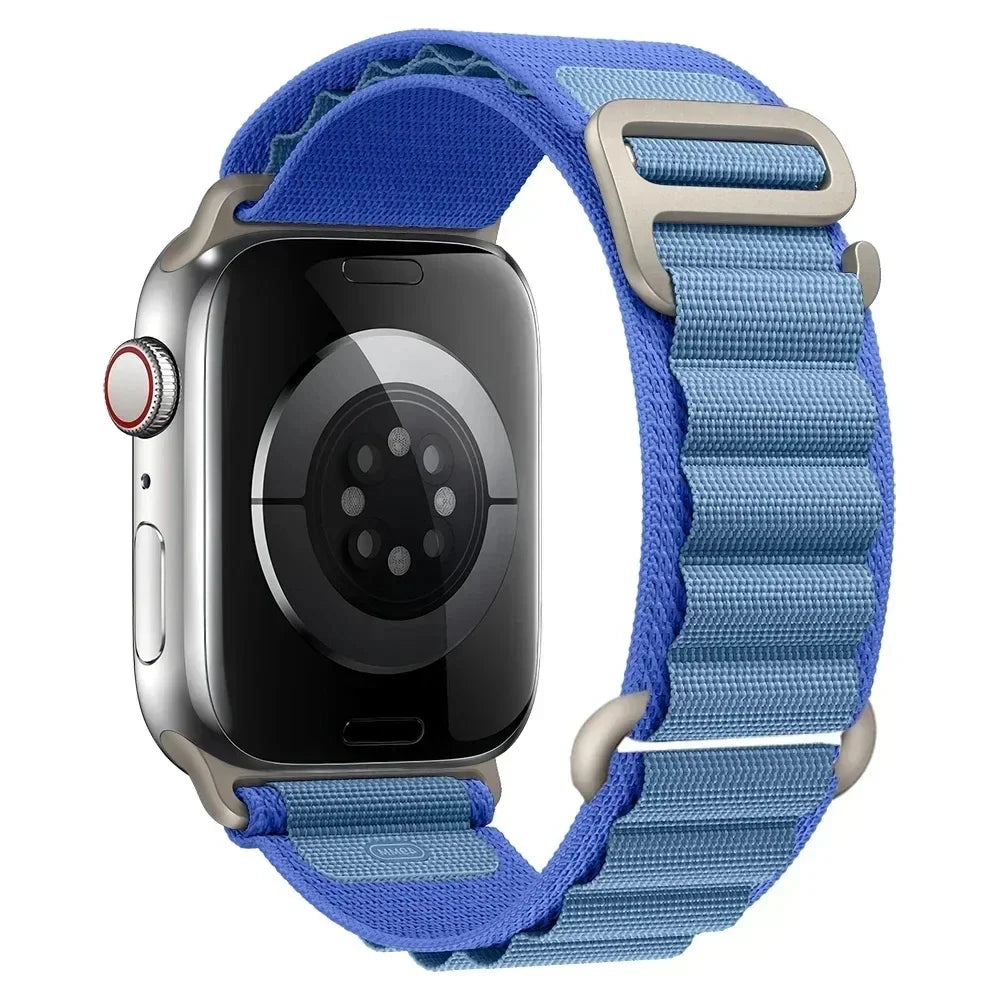 Alpine Nylon Strap for Apple Watch Ultra 2, S10–S3, SE and All Sizes 49–40mm