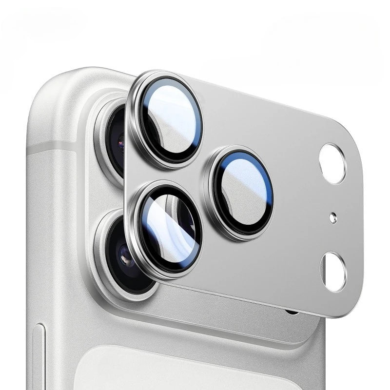 Aluminum Alloy Glass Camera Protector for iPhone 17 17 Pro Max Air Metal Ring