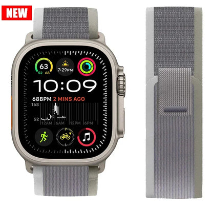 Trail Loop Band for Apple Watch Ultra 2 49mm Series 10 9 8 7 6 SE Sport