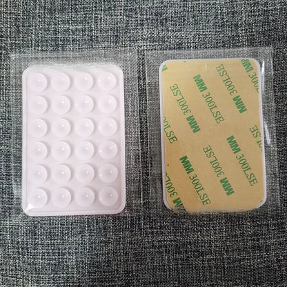 Silicone Suction Pad for Mobile Phone Fixture Adhesive Rubber Backed Sucker