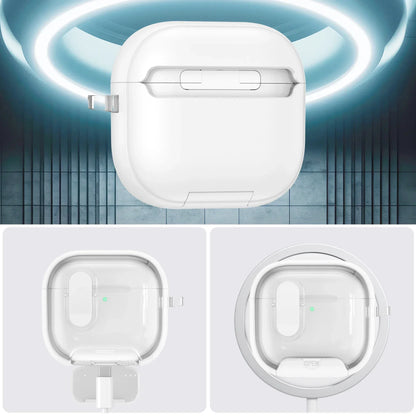 Secure Lock Clip Case for AirPods 4 & AirPods Pro 2 with Lanyard