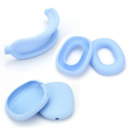 Soft Silicone Protective Case for AirPods Max – Anti-Scratch Cover