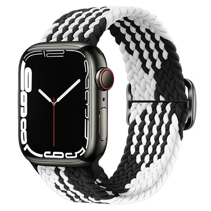 Elastic Braided Strap for Apple Watch Ultra 49mm and Series 9–SE, 45–38mm