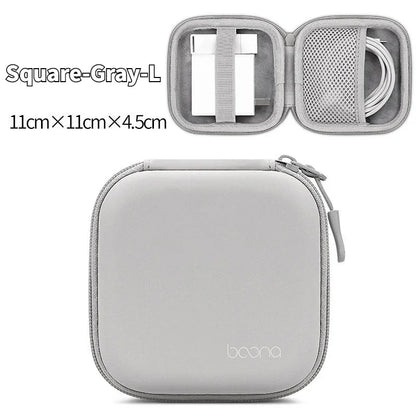 Mini Hard Shell Storage Case for Earphones, Chargers & USB Drives