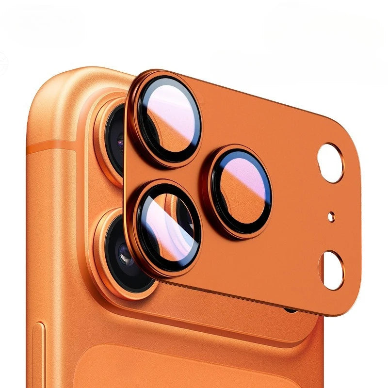 Aluminum Alloy Glass Camera Protector for iPhone 17 17 Pro Max Air Metal Ring