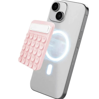Silicone Suction Cup Phone Mount for MagSafe iPhone Strong Grip Hands-Free