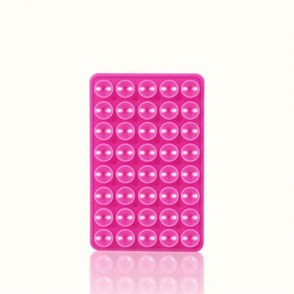 Silicone Suction Phone Case Mount Non-Slip Stand for Selfies & Videos - Mixed Colors