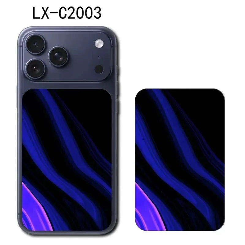 3D Colorful Half-Back Protective Decal Skin for iPhone 17 Pro / 17 Pro Max