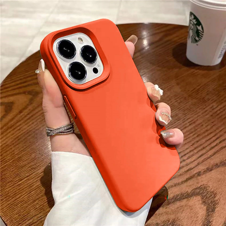 Liquid Silicone Shockproof Case for iPhone 14/14 Pro Max – Soft Back Cover