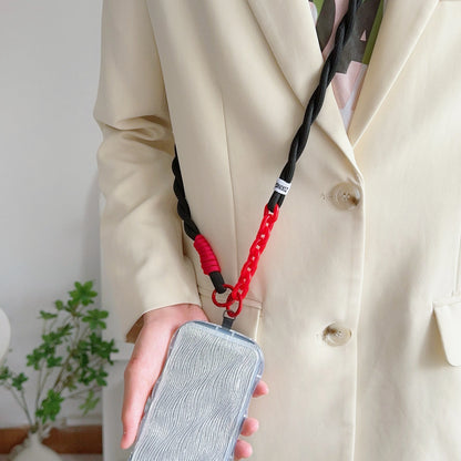 Acrylic Crossbody Phone Lanyard Strap – Anti-Lost Neck & Wrist Clip