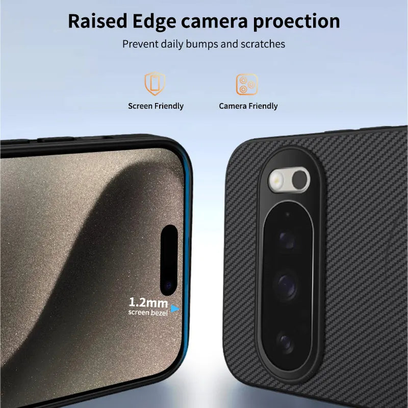 MagSafe Luxury Carbon Fiber Case for Google Pixel 10 Pro XL 9 8 7 6 A Pro XL