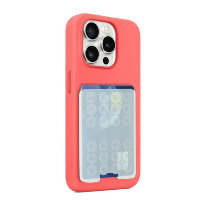 2-in-1 Silicone Phone Card Holder & Suction Mount | Strong Adhesive Wallet