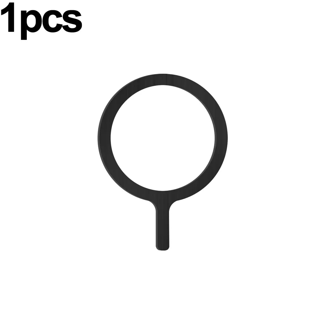 5-in-1 Sticker Ring for MagSafe Wireless Charging, Metal Plate for iPhone 12–14 Pro Max