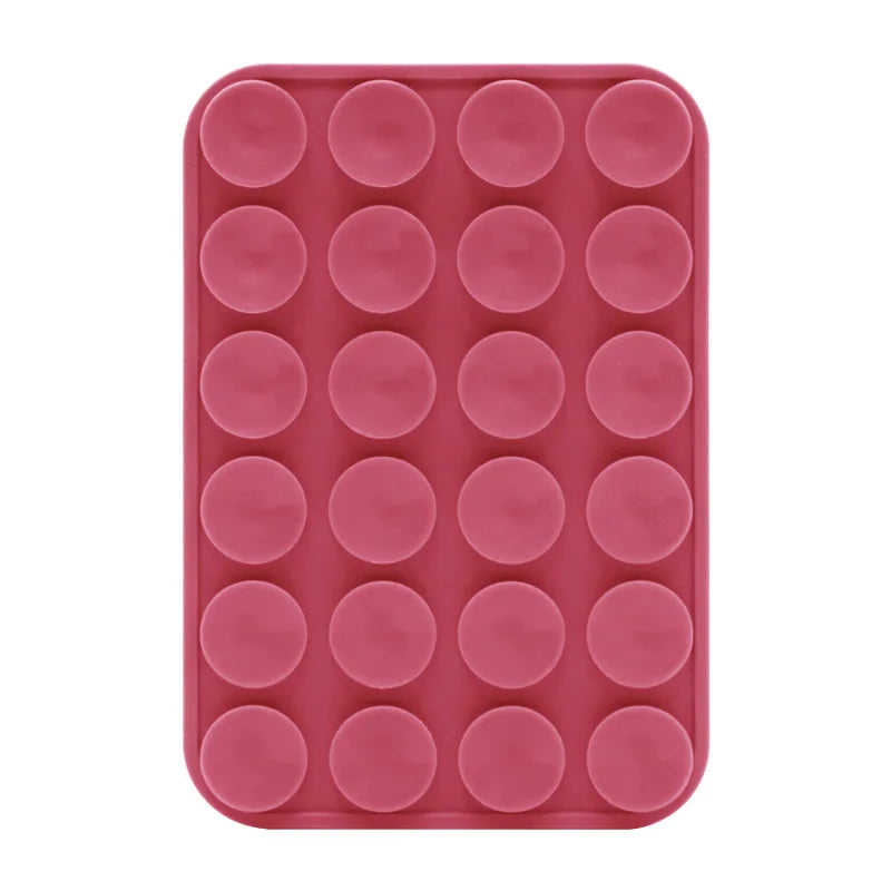 Silicone Suction Cup MagSafe Phone Holder for iPhone 12 13 14 15 16 17 Wall Mount