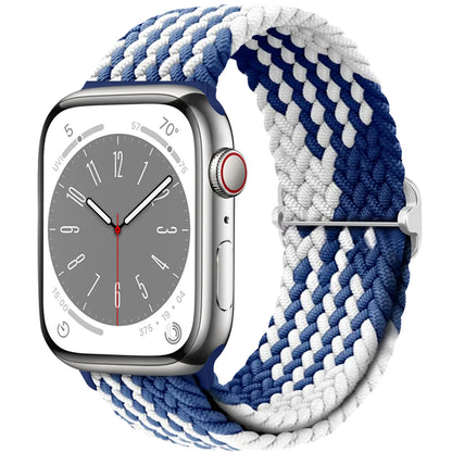 Braided Elastic Strap for Apple Watch Ultra 2 49mm Series 10 9 8 7 SE 6 5 4